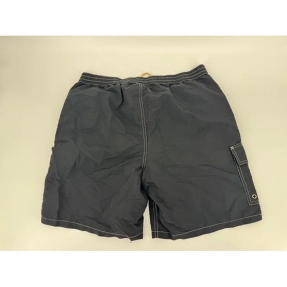 Polo Ralph Lauren Swim Trunks Mens M Navy Blue Cargo Board Shorts